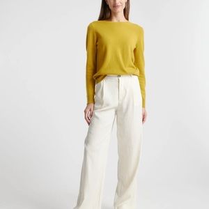 Quince Mongolian Cashmere Crewneck Sweater